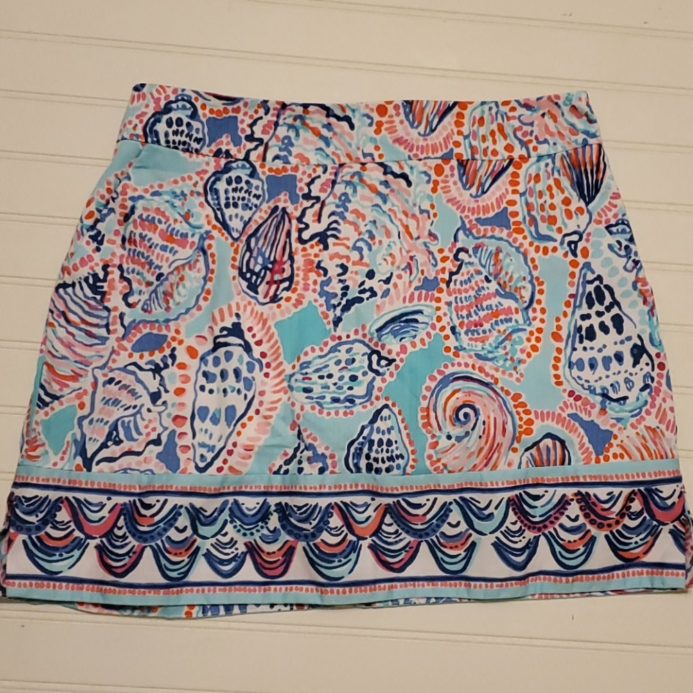 Lilly Pulitzer Size 8 Seashell Skort